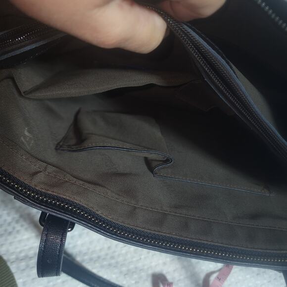 FZONE EUC BUSINESS COMPUTER XXL LEATHER TOTE BRIEFCASE STYLE BAG - Picture 8 of 13